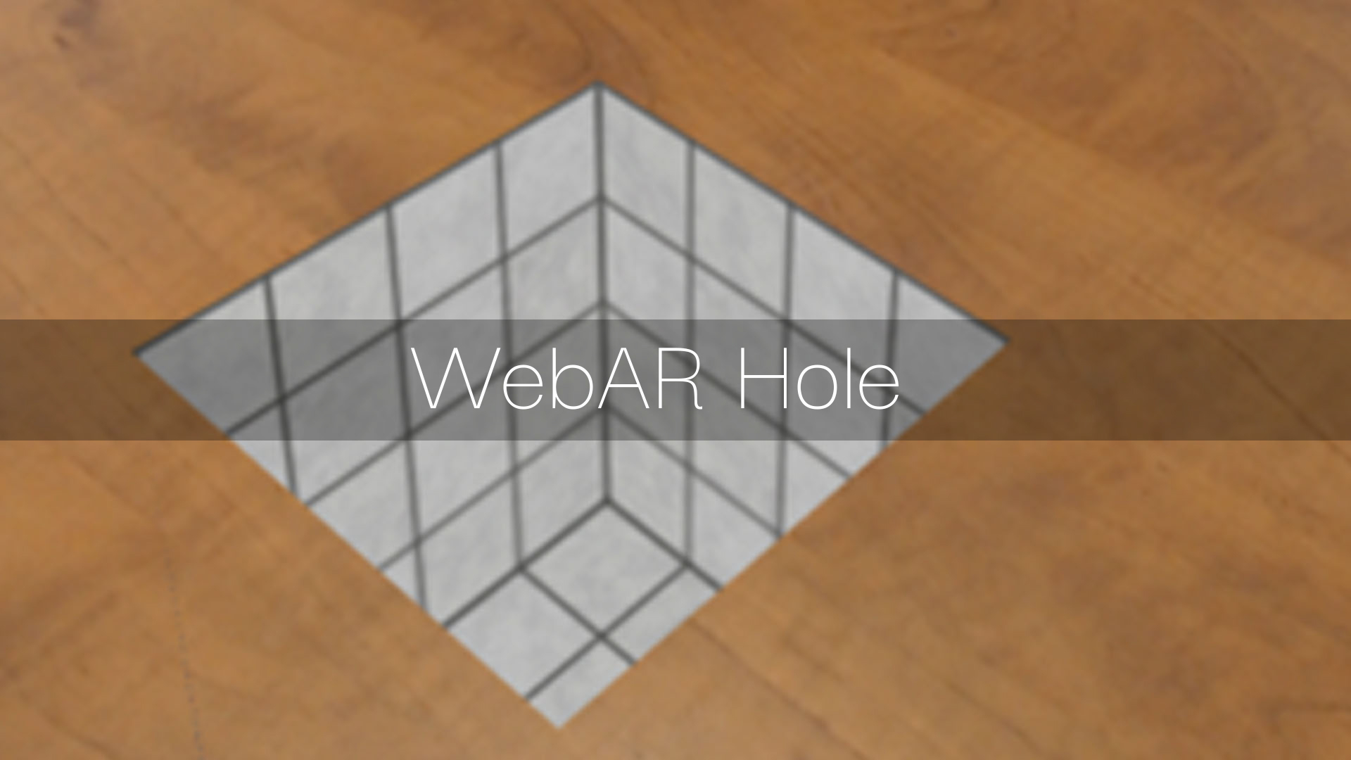 WebAR Hole in the Floor